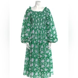 Mille Resort & Travel green long dress